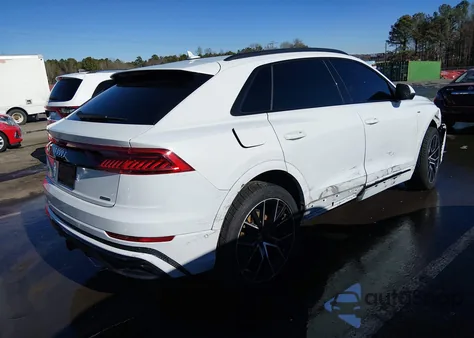 2019 Audi Q8 55 Premium z USA, uszkodzony, nr VIN WA1EVAF10KD005931